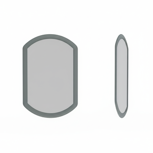 El exquisito espejo colgante de pared de Metal artesanal es una verdadera obra de arte meticulosamente diseñada para brindar sofisticación a cualquier espacio - Product Image 1