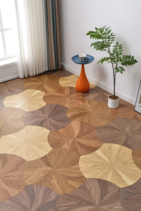 Suelo <span class=keywords><strong>Laminado</strong></span> Artístico Irregular Tipo Parqué, Directo de Fábrica, para Uso en Interiores, Resistente al Desgaste, E1, Ecológico - Product Image 4
