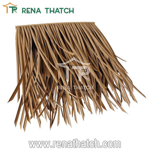 Tuiles de toit en feuilles de <span class=keywords><strong>palmier</strong></span> synthétiques artificielles en plastique pour pergola - Product Image 3