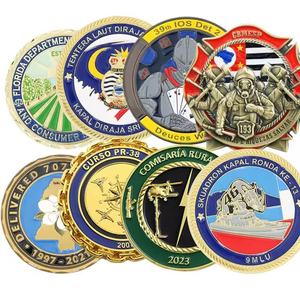 Tùy Chỉnh Thiết Kế Logo Làm Của Riêng Bạn Men Bộ Sưu Tập Lưu Niệm 3D Bạc Mạ Vàng Kim Loại Tùy Chỉnh Thách Thức Đồng Xu - Product Image 6