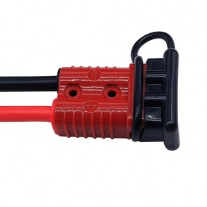 175A Bakır Akü Kablo Grubu 2 AWG Kablo Demeti Forklift Güç Konnektörü Kablo Grubu Halka Terminali Fişli - Product Image 6