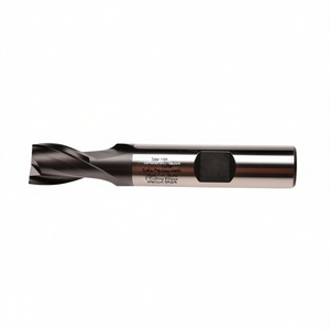 ดอกกัด HSS Co Cutter รุ่น TA1414 เคลือบ TiAlN มุมเกลียว 30 องศา แบบสั้น สำหรับร่อง 2 คมตัด แบบ Weldon Shank - Product Image 2