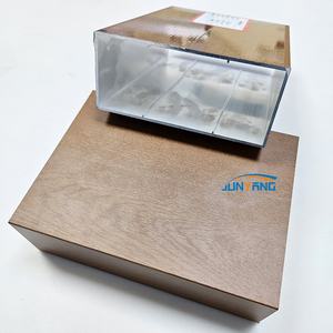 JUNYANG <span class=keywords><strong>Alu</strong></span> 6061 6063 T5 T6 Tubes en aluminium à grain de bois Tuyaux Coupe Profilés en aluminium industriel Profilés en aluminium extrudé - Product Image 4