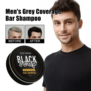 <span class=keywords><strong>Sapone</strong></span> Nero East Moon per Capelli, <span class=keywords><strong>Barba</strong></span> e Sopracciglia, Riparatore dei Follicoli, Nutriente per le Radici, Rinforzante, Copertura dei Capelli Grigi, Shampoo in Barra - Product Image 2