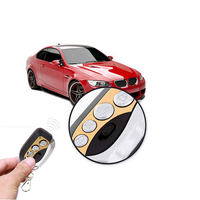 Duplicateur de télécommande Aiba AB006 433MHZ en métal+ABS pour porte de garage avec portée de 50-100m