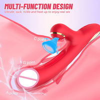 Vibrateur 3-en-1 pour femmes, stimulation du point G, 10 fréquences, rechargeable par USB, étanche IPX6, stimulation des mamelons, écologique