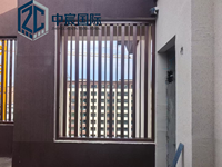 Rampe d'escalier murale en alliage d'aluminium décoratif Zhongchen, durable, pour intérieur et extérieur