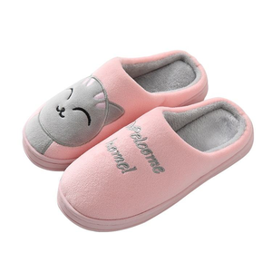 Pantuflas de Interior <span class=keywords><strong>para</strong></span> Mujer, Diseño Moderno y Bonito, Duraderas, Felpa, Gruesas, Cómodas, Bordadas, Precio Económico, Venta al por Mayor - Product Image 6