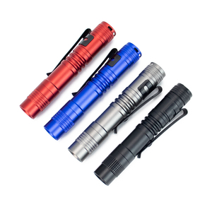 Xách tay mini LED bút ánh sáng Clip Hợp kim nhôm cơ thể XPE LED nguồn cao <span class=keywords><strong>lumens</strong></span> AA loại pin LED <span class=keywords><strong>Torch</strong></span> cho cắm trại tùy chỉnh - Product Image 2