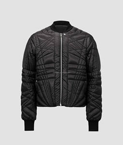 Giacca <span class=keywords><strong>Bomber</strong></span> Leggera FW24 Nera con Logo di Lusso Unisex, Giacca Imbottita da Uomo, Giacca da Camionista, Giacca da Volo Megapenta - Product Image 1
