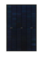Panneaux solaires Sunpro 415W PERC à demi-cellules, verre simple, type P, 415W, cadre noir, maille blanche, module PV en stock aux États-Unis, entrepôt en Californie