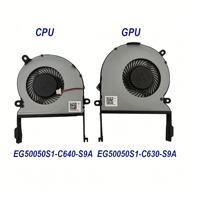 Ventilateur de refroidissement CPU/GPU pour ordinateur portable ASUS UX501 N501 ZenBook UX501JM JW UX501VW N501JW N501VW 13NB07D1T06011 DQ5D518K000 EG50050S1-C640
