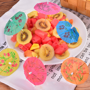 ไม้จิ้มฟันร่มสำหรับตกแต่งเค้กของหวานของหวานของหวานสำหรับจัดงานเลี้ยง<span class=keywords><strong>คั</strong></span><span class=keywords><strong>พ</strong></span><span class=keywords><strong>เค้ก</strong></span>วันเกิด - Product Image 2