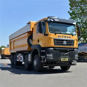 Nouveau camion à benne basculante SITRAK G7W 30T à 12 roues avec bâche