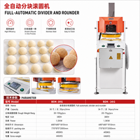 Diviseuse-rondeuse automatique certifiée CE ETL pour 30 ou 36 pièces, idéale pour des boules de pâte uniformes pour pains et brioches en boulangerie commerciale