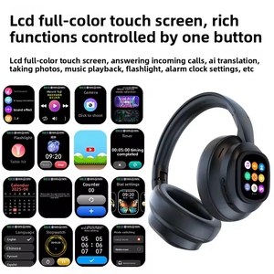 Migliori Cuffie Wireless con Schermo LCD Touch, Impermeabili, con Traduttore AI <span class=keywords><strong>e</strong></span> Funzione Over-Ear - Product Image 4