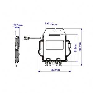 <span class=keywords><strong>APS</strong></span> en Stock DC à AC 800w <span class=keywords><strong>Micro</strong></span> <span class=keywords><strong>Onduleur</strong></span> Grille Cravate Double Mppt Onduleurs Solaires 800w <span class=keywords><strong>Micro</strong></span> <span class=keywords><strong>Onduleur</strong></span> avec CE - Product Image 2