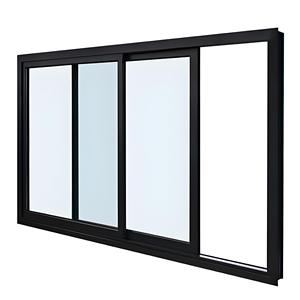 Fenêtre <span class=keywords><strong>coulissante</strong></span> moderne en aluminium pour cuisine, modèles de fenêtres coulissantes en aluminium, images de fenêtres coulissantes en verre, fenêtres baies coulissantes - Product Image 4