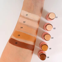 Fond de teint en bâton 2026 en gros, marque privée, 10 couleurs, couvrant, beauté, 24h, imperméable, contour, contrôle du sébum, fond de teint parfait