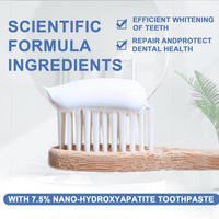 Fabricant de dentifrice à l'hydroxyapatite en marque privée NOEM, dentifrice blanchissant sans fluor pour dents sensibles