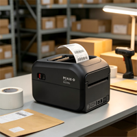 Imprimante d'étiquettes de codes-barres thermique directe de bureau Honeywel PC41E-D 4 pouces, imprimante d'autocollants adhésifs PC42E-D pour l'expédition en entrepôt