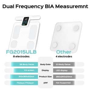 Balance connectée Welland pour la composition corporelle, synchronisation Bluetooth, approuvée par la FDA, 24 utilisateurs - Product Image 3