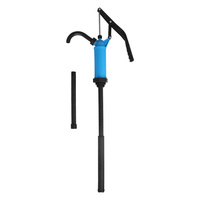 Pompe manuelle 200L huile et gaz PP plastique acier à haute teneur en carbone levier action seau chimique, lubrification acide, pompe à solvant