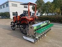 10 rangées Paddy Planteur Semoir Semoir Semoir Machine Paddy Riz Direct Semoir Machine