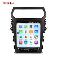 Lecteur multimédia automobile Android Navihua 12,1 pouces, autoradio, CarPlay sans fil, navigation GPS, unité principale pour Ford Explorer 2011-2019