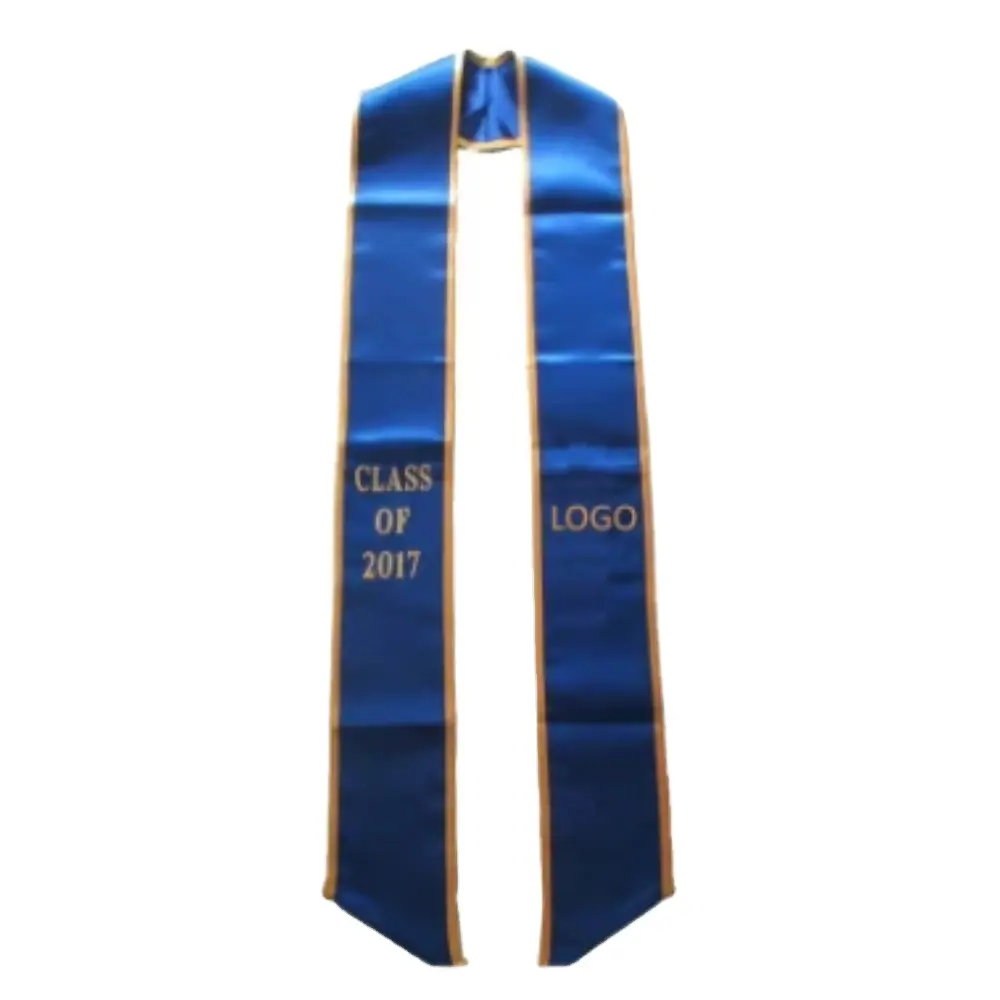 Bachelor's dress stoles for Graduation printed embroidered adult ceremonial welcome honor belt
