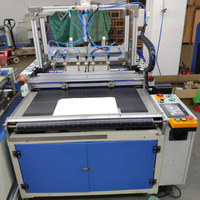 Máquina de fabricación de cajas de tapa dura de fácil operación, máquina de fabricación de cajas de una sola estación, máquina para hacer bandejas de papel para sombras de ojos