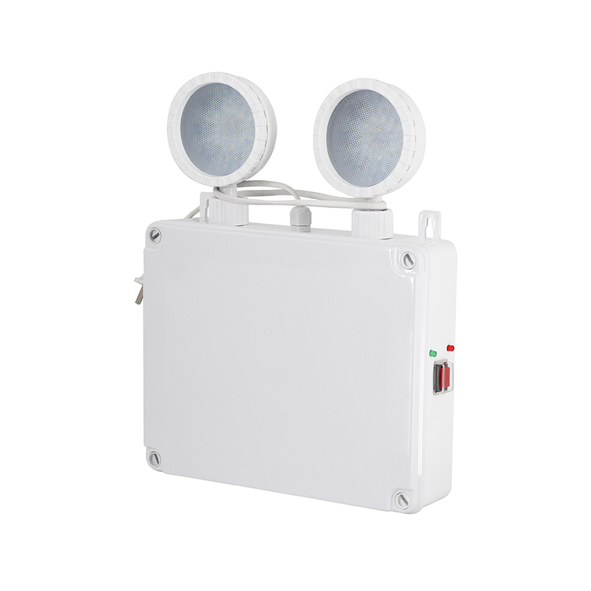 IP65 Emergency Light Waterproof 2*3W LED Emergency Battery Pack Lighting Clear Luminous White