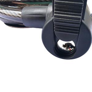 Antivol de vélo en acier Jinmingdian 120 cm, résistant à la rouille, avec clé pour VTT - Product Image 3