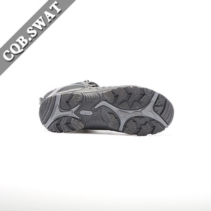 Botas tácticas CQB.SWAT, botas de jungla, zapatos de hombre, cuero genuino, negro, EVA, cemento para adultos, zapatos de seguridad cómodos, talla 50, cordones - Product Image 5