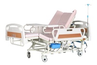 C05S Luxury Manual Integral Side Flip Nursing Bed Stryker Frame in Home Application Made of ABS Material for Hospital Use