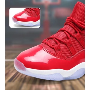 Chaussures de <span class=keywords><strong>basket</strong></span>-ball montantes pour garçons, baskets athlétiques pour étudiants, chaussures de course respirantes pour enfants 31-40 - Product Image 5