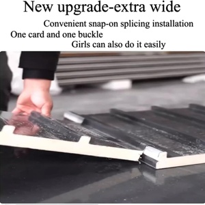 Paneles de <span class=keywords><strong>Techo</strong></span> Aislantes de Aluminio Tipo Sándwich, Resistentes al Fuego e Impermeables, <span class=keywords><strong>Aislamiento</strong></span> Térmico para Cámaras Frigoríficas, Almacenes, Uso en Exteriores, Color Personalizado - Product Image 5