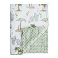 Couverture polaire douillette printemps-été pour bébé, idéale pour la sieste et les chambres climatisées, pour nouveau-né
