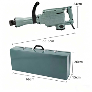 Taladro percutor de doble propósito enchufable Modelo 65A 220V - Uso intensivo para minería, hormigón y trituración de carreteras - Product Image 4