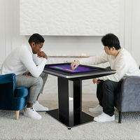 Table numérique interactive 55 pouces 1080P avec écran tactile interactif et réglage d'angle, table basse avec port LAN USB pour l'école et les enfants