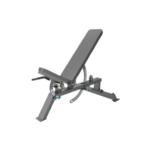 Banc de musculation Huixiang, banc plat pour musculation, cadre en acier allié, équipement de fitness commercial durable - Product Image 3