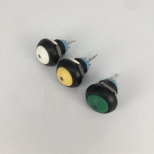 CMP瞬时12毫米4针塑料蘑菇按钮开关，带发光二极管 - Product Image 3