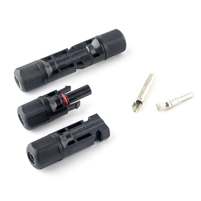 1000V DC Solar Connector Connected Photovoltaic Cable IP67 PV Connector