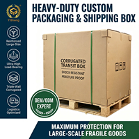 Caja de Cartón Corrugado Industrial Resistente, de Alta Compresión, a Prueba de Golpes, Ecológica, de 5-7 Capas, para Exportación, Logística y Envío de Productos a Granel