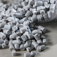 Granulés de PVC en vrac série Gerui PVC-GR, qualité extrusion, composé anti-âldrissage et ignifuge, vente en gros, granulés K67