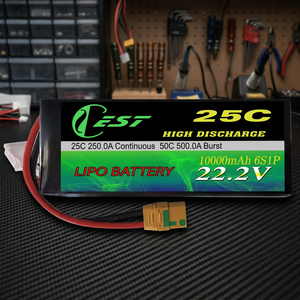 Batterie Lipo 2200-22000mAh HV 6S/12S 12S1P 44.4V 25C 3.7V pour Drones Fabriquée en Chine - Product Image 3