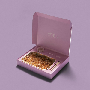 Boîte de présentation personnalisée pour Kunafa arabe, boîte à emporter pour pain, gâteaux et desserts, design de boîte alimentaire Knafeh/Kunafa/Kunafe, boîte bento - Product Image 4