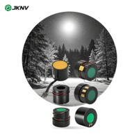 JKNV Promotion Spéciale JKNV Gen2 Plus Mise au Point Manuelle Gen 3 IIT Double Canal IR PVS-31 Jumelles Étanche Vision Nocturne Grossissement 1x