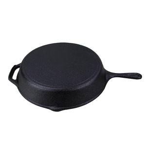 Sartén de <span class=keywords><strong>Hierro</strong></span> Fundido Premium de 10 Pulgadas <span class=keywords><strong>con</strong></span> Boquillas Vertedoras, Sartén Antiadherente Precurada, Utensilio de Cocina Duradero <span class=keywords><strong>que</strong></span> Retiene el Calor - Product Image 6