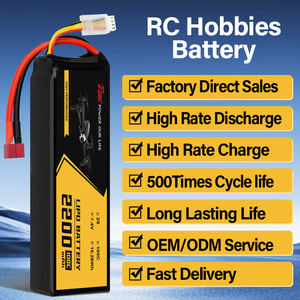 OEM/ODM <span class=keywords><strong>7.4V</strong></span> <span class=keywords><strong>2200mAh</strong></span> 리포 배터리 리튬 폴리머 팩 2S RC 모델 FPV/UAV 농업용 드론 - Product Image 3